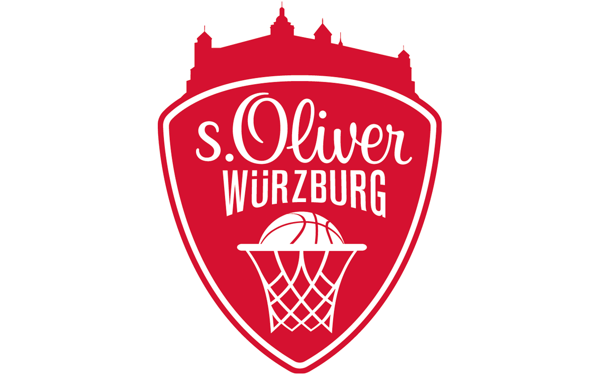 Das Logo von s.Oliver Würzburg der Basketballmannschaft aus Würzburg Das Logo von s.Oliver Würzburg der Basketballmannschaft aus Würzburg